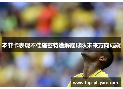 本菲卡表现不佳施密特遭解雇球队未来方向成疑